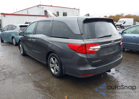 2019 Honda Odyssey Ex из США, поврежденный, VIN 5FNRL6H55KB001005